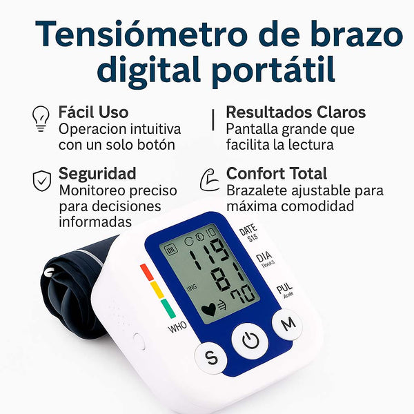 Tensiómetro de Brazo Digital